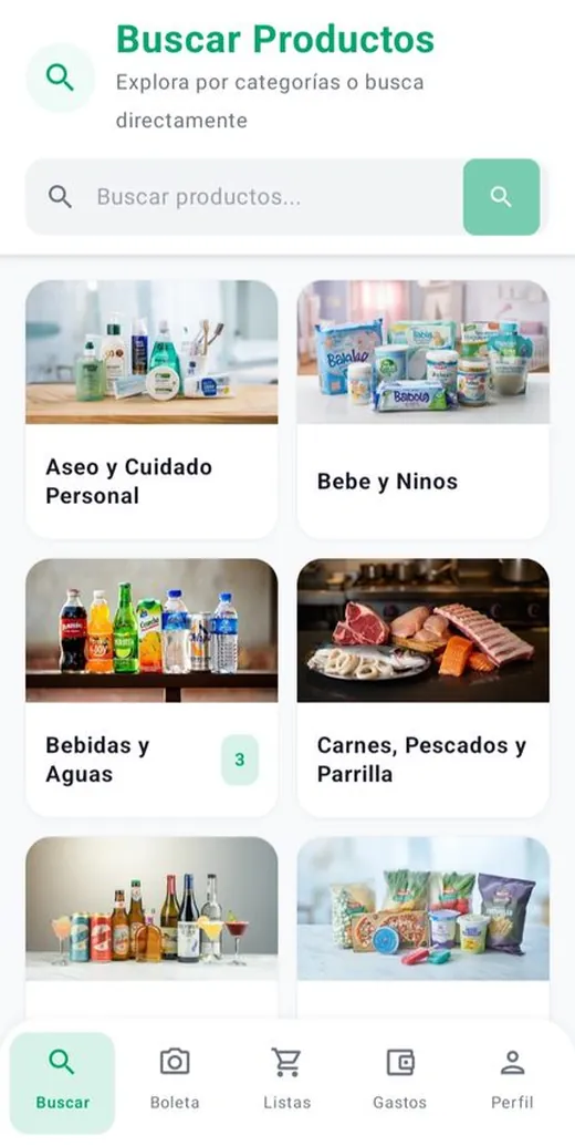 Aplicación PrecioRadar