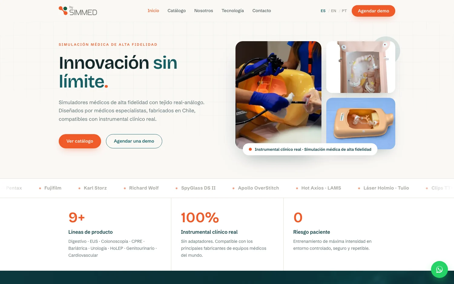 bySIMMED: simulación clínica y equipamiento médico